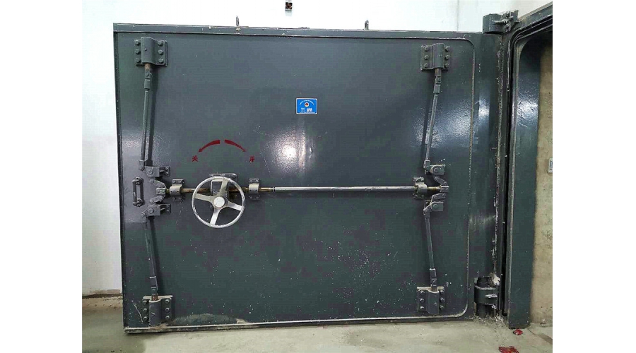 钢结构活门槛双扇防护密闭门